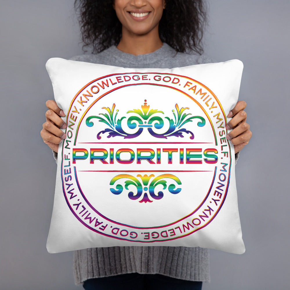 Basic Pillow / All multi color logo