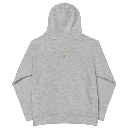 Kids fleece hoodie / With Platinum & Gold Priorities logo