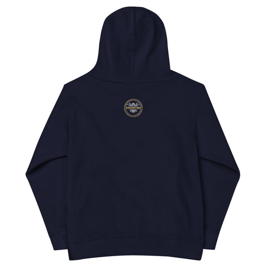 Kids fleece hoodie / With Platinum & Gold Priorities logo
