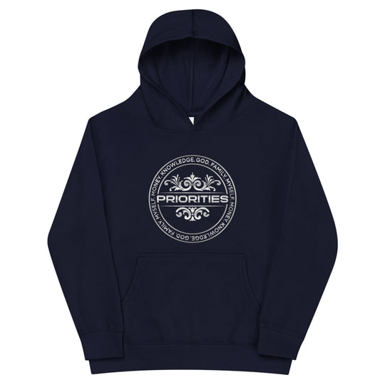 Kids fleece hoodie / With the all Platinum logo