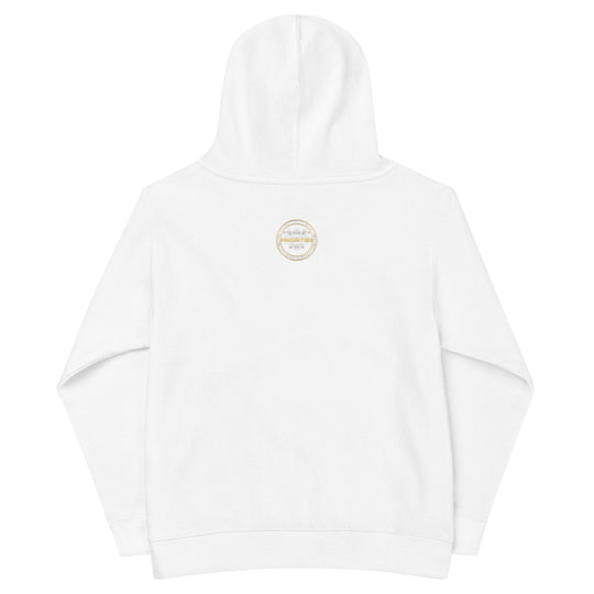 Kids fleece hoodie / With Platinum & Gold Priorities logo