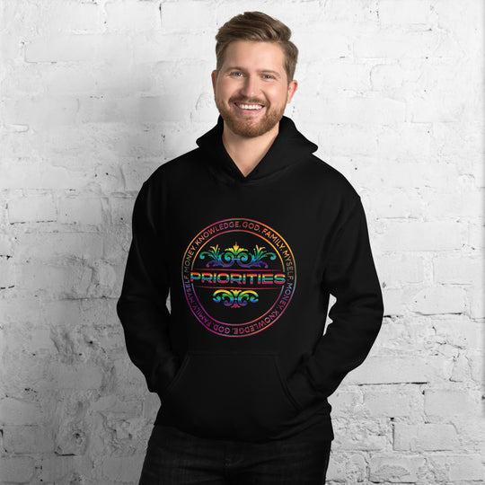 Unisex Hoodie / With the all multi color logo