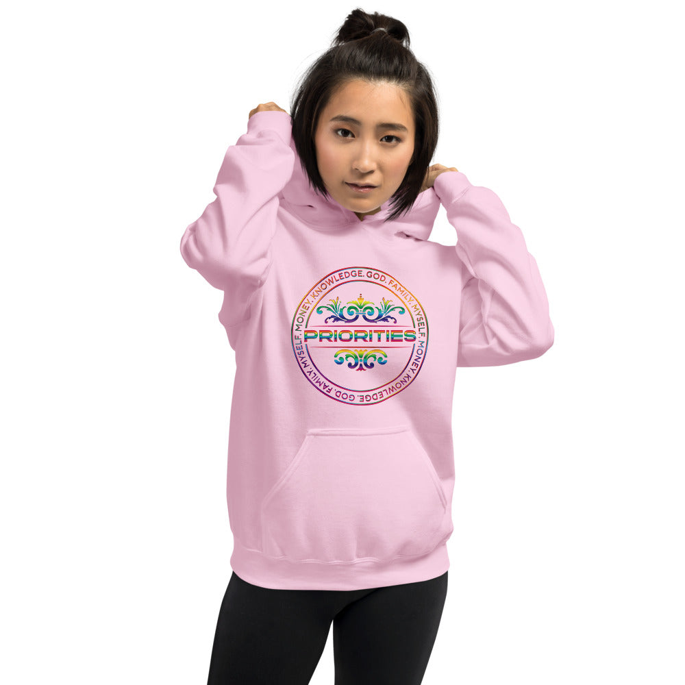 Unisex Hoodie / With all Multi color logo