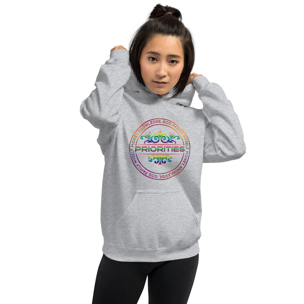 Unisex Hoodie / With all Multi color logo