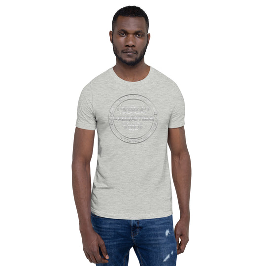 Short-Sleeve Unisex T-Shirt / With all Platinum Priorities logo.