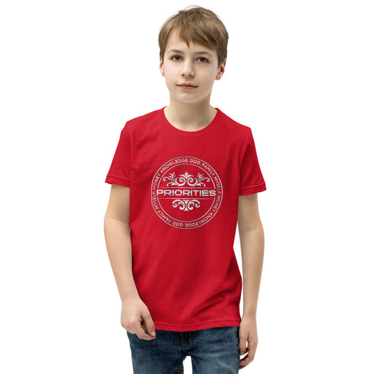 Youth Short Sleeve T-Shirt / With the all Platinum logo